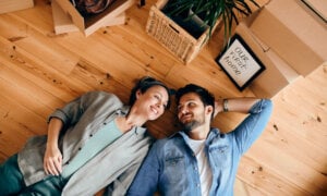 Canadian couple in their first home happy the BoC held its rate.