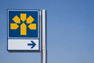A Laurentian Bank sign is seen in Montreal, Friday, Aug. 30, 2024
